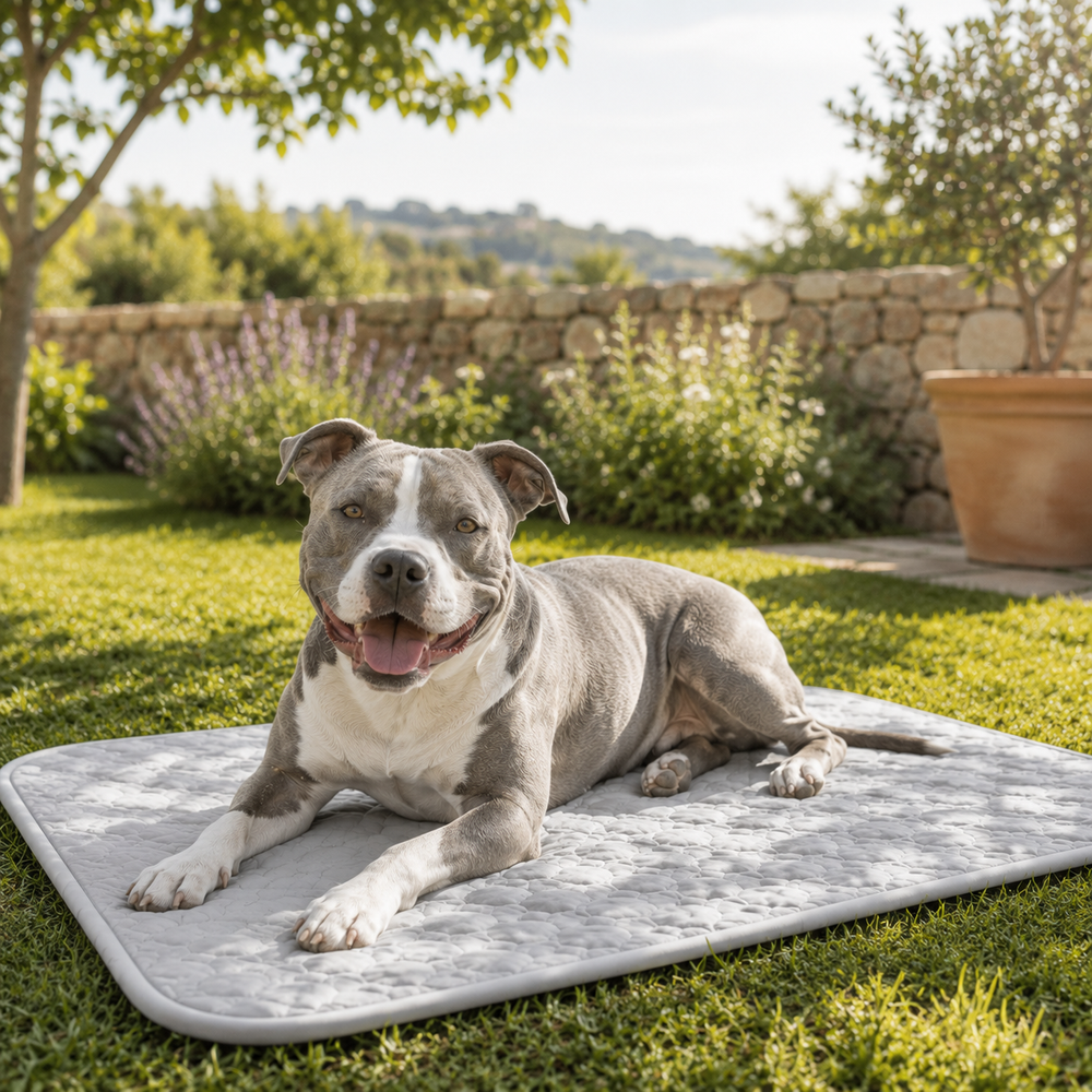 Sorenne Ice-Silk Cooling Mat — For Dogs & Cats