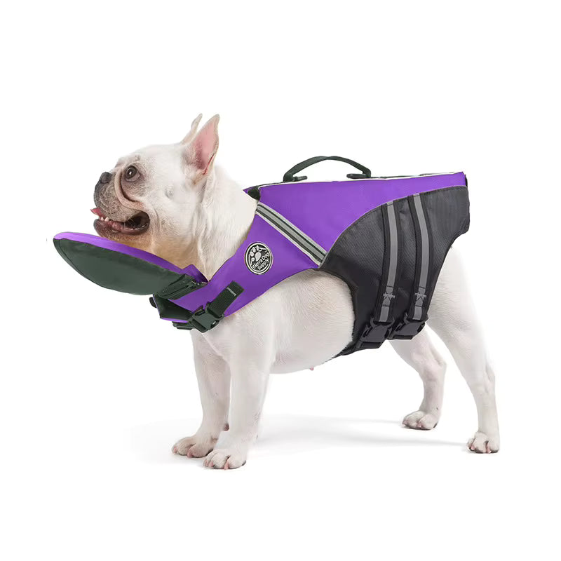 Sorenne Reflective Dog Life Jacket — Rescue-Handle Flotation Vest